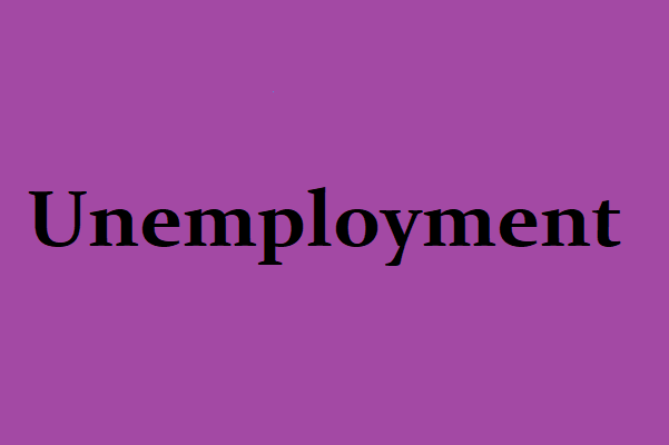 Unemployment Causes