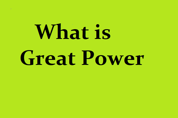 What is Global Power